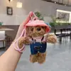 Urso de Pelúcia Fofo Ursinho Fofo Brinquedo Macacão Boneca Animal de Pelúcia Urso Boneca de Pano Bolsa Decoração