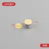Tapa cilíndrica de 12 mm con cubierta de rueda excéntrica de plástico, conector tres en uno para muebles, tapa decorativa, tapa antipolvo, tapa de ocultación.