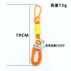 Huayang Personalizado Mochila de Exterior Corda Chaveiro Copo d'Água Cordão Trançado Cordão com Mosquetão Cordão para Bolsa Chaveiro