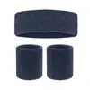 Deportes Fitness Ciclismo Baloncesto Bádminton Transpirable Alta Elasticidad Poliéster Algodón Absorción de Sudor Diadema Muñequera Banda para el Cabello traje