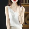 Nuevo top corto 2025, capa base de verano, seda de hielo, camisola de seda de hielo transfronteriza, traje para mujer talla grande, ropa interior transfronteriza
