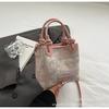 Nuevo Bolso de Mano Estilo Chino Bolso Cubo para Mujer 2026 Nuevo de Moda Estilo Nacional Bordado Bolso Cruzado Diseño de Nicho Bolso de Viaje