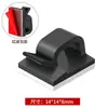 Venta al por mayor del fabricante Clip de alambre sin perforación Clip de fijación autoadhesivo Hebilla de plástico para alambre Hebilla de fijación para tira de luz Herramienta de gestión de cables