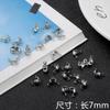 Acessórios para Joias Artesanais DIY Pacote de Material para Miçangas Fivela de Acabamento para Pulseira Conexão de Joias Fivela Dupla Face Multicor Baotou