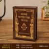 Decoração de livro falso retrô estilo europeu estante de livros de estudo modelo de sala decoração suave Adereços de fotografia para cinema e televisão caixa de livro falso