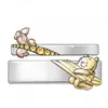 Súper lindo Curando Lindo Winnie the Pooh Pareja Nicho Diseño Ins Creativo Exquisito Simple Regalo de Cumpleaños