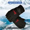 Guantes de Invierno Cálidos para Motocicleta y Ciclismo para Hombre Impermeables y a Prueba de Frío Forrados de Felpa de Algodón Engrosados Guantes de Invierno para Esquí al Aire Libre