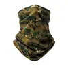 Gola Protetora Militar Tática Camuflada Conjunto de Pescoço Masculino Verão Outdoor Ciclismo Esportes Pesca Protetor Solar Montanhismo Gorro Fino