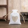 Novas Calças com Bolso de Aba em Linho, Bolsa de Mão Dupla Camada Sorte, Bolsa para Joias Brinquedo Cultural, Bolsa de Armazenamento de Contas Perfumadas, Bolsa de Presente, Bolsa de Pano para Pulseira