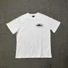 Camisetas Casuais Masculinas e Femininas de Manga Curta Estilo Americano Streetwear High Street Europeu e Americano Hip-Hop Tendência Meia Manga