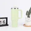 Taza de Coche con Asa de Segunda Generación Transfronteriza de 40 oz Termo de Acero Inoxidable 304 Taza de Hielo Portátil para Exteriores Venta al por Mayor
