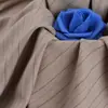 Tejido a rayas elástico con patrón de espiga TR de 1.7 cm, 220 g, tejido de espiga para trajes y pantalones