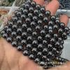Pulseira de Cristal Rosa Ametista Natural 8mm Cristal Branco Várias Pedras Preciosas Cristal Pedra Bruta Pulseira Cinco Elementos Atacado