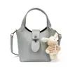 Bolso Único con Textura Bolso Tote Pequeño para Mujer 2026 Nuevo Bolso Cubo Simple Versátil Set de Bolso de Hombro Cruzado