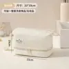 Bolsa de Maquiagem Compartimentada de Grande Capacidade de Alto Valor Portátil para Saída Bolsa Impermeável para Armazenamento de Pincéis de Maquiagem Bolsa de Lavar de Mão para Viagem