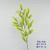 Plantas verdes artificiales para decoración de bodas, ramas largas de plástico para arreglo de escena en salón de bodas, pared de fondo, arreglo de suelo y arreglos florales