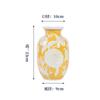 Adornos de Cerámica de Jingdezhen Porcelana Azul y Blanca Jarrón Tarro General Estilo Chino Decoraciones Artesanales para el Hogar Sala de Estar Jarrón