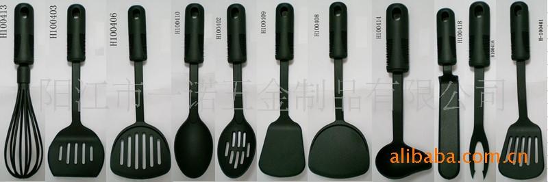 P-015P尼龙厨具锅铲,汤勺,漏铲漏勺漏勺意粉爪压薯器奶油