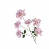 Arreglo Escénico de Flores Artificiales con 6 Cabezas de Rosa, Flores Artificiales para Decoración de Piso de Salón de Bodas, Flores Falsas para Decoración de Hotel y Hogar