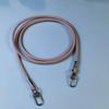 Correa de bolso de cuerda de cuero redonda hecha a mano, varios accesorios de bolso de bricolaje, correa portátil, correa de teléfono móvil, correa de hombro, correa cruzada de mano