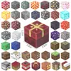 Caja magnética de mini mundo en stock al por mayor caja magnética de mundo de hechizos DIY 2.3cm traje variedad