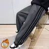 Pantalones Bekefei para Niños con Forro Polar, Estilo Invierno 2026, Pantalones Rectos de Moda para Niños Mayores, Pantalones Deportivos para Niños, Pantalones Casuales de Otoño e Invierno