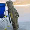 Bolsa para aparejos de pesca, bolsa para cañas de pescar, bolsa para pesca en roca, bolsa de vientre ensanchado, bolsa para cañas de mar de tres capas y cuatro capas, bolsa para cañas de pescar engrosada, venta al por mayor