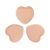 Superficie de Cuero Cojín de Aire Esponja Correctora Herramienta de Maquillaje Punta del Pulgar Forma de Corazón Pequeña Venta al por Mayor Fijación Maquillaje Esponja de Pulgar con Forma de Corazón
