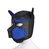 Cabeza de Perro Sm Disfraz Sexy Headgear Juego de Rol para Adultos Vestido de Baile Disfraz Accesorios de Adiestramiento Canino Bondage Castigo