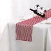 Mantel de tela de encaje moderno y simple decoraciones para bodas y fiestas 30 * 275CM Mesa europea mesa mesa mesa mesa camino de mesa