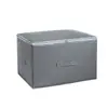 Caja de almacenamiento catiónica para el hogar, caja de almacenamiento organizadora de gran capacidad, caja de almacenamiento plegable de tamaño grande para ropa con tapa