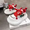 Sapatos de Pão Estrela Feminino 2026 Inverno Novo Cadarço Couro Genuíno Esportivo Casual Sapatos Femininos Sola Grossa Versátil Aumentador de Altura Sapatos Únicos