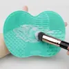 Novo Esfoliante de Silicone em Formato de Flor da Amazon com Ventosa Pincel de Maquiagem de Silicone Suprimentos de Beleza Ferramenta de Limpeza
