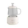 Taza eléctrica multiusos para estofado de salud mini, tetera pequeña, nido de pájaro, rosa, taza inteligente de salud portátil para oficina