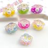 Accesorios de Resina Accesorios DIY Parche para Carcasa de Teléfono Móvil Hebilla para Zapato Pegamento Crema para Pegar Taza de Agua Accesorios Concha de Perla Color Degradado