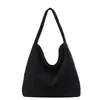 Bolso Tote Nuevo de Gamuza Escarchada Primavera/Verano, Bolso de Hombro Casual de Gran Capacidad para el Trabajo, Bolso Femenino Versátil de Moda, Comercio Exterior