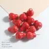 Cuentas Sueltas Cerámicas en Forma de Pera de Colores Dulces para Joyería Hecha a Mano DIY, Pulsera, Collar, Kit de Materiales de Cuentas, Cadena para Teléfono y Accesorios con Cuentas