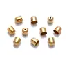 Tampas de Metal Lisas Perfuradas com Franjas Tampas de Ferro com Cordão Cabeças de Tampas de Ferro Acessórios para Joias DIY Brincos Pingentes Acessórios