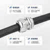 Conector Impermeable para Cable de Acero Inoxidable 316 Hongjues M/PG/G/NPT Rosca Prensaestopas Sello de Cable