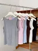 Camisola de Lyocell Tencel para Mujer, Top sin Mangas de Lana, Adecuado para Tallas Pequeñas, Ropa Exterior o Capa Interior Amigable con la Piel