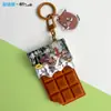 Muñeco de Monstruo Pequeño Auténtico de Dibujos Animados de la Montaña Langlang Llavero de Muñeco Periférico de Anime Colgante para Bolso Accesorios Pequeño Regalo