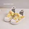 Sapatos Brancos Infantis 2025 Sapatos Infantis Primavera & Outono Novos Tênis Casuais com Biqueira de Concha Meninas Sola Macia Tênis Esportivos Meninos