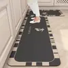 Alfombrilla de cocina transfronteriza temu absorbente especial secado rápido antideslizante para el hogar resistente a la suciedad fácil de cuidar suave de tierra de diatomeas