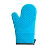 Guantes de silicona antiescaldaduras con aislamiento térmico corrugado, gruesos y antideslizantes para microondas, resistentes a altas temperaturas.