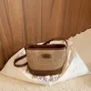 Bolsa de Ombro Individual Elegante da Moda Grande Capacidade Alta Aparência 2026 Verão Nova Cor Blocada para o Dia a Dia Uma Alça