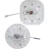 Módulo de lámpara de techo luz de acento mecha fuente de luz lente lámpara luz cálida 220V lámpara ventilador panel de lámpara redondo lámpara LED individual