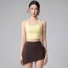 Conjunto Deportivo de Dos Piezas para Mujer con Cuello en U, Huecos en la Espalda y Espalda Descubierta, Transpirable, Secado Rápido, a Prueba de Impactos, de Soporte, Adecuado para Fitness, Correr, Pilates y Yoga