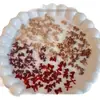 Accesorios Translucidos para Uñas Maillard con Moño Decoración para Uñas Popular Otoño e Invierno Resina Roja Mixta Lazo Flotante Decoración para Uñas