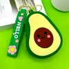 Monedero Llavero Colgante de Fruta Lindo de Dibujos Animados Exquisito Tarjetero Decoración de Bolsa de Regalo para Niños Venta al por Mayor