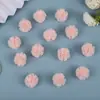 Fabricante 3cm Malla Elástica Bola Dos Colores Encaje Flor Bola Pasador Accesorio para el Cabello Accesorios DIY Accesorios para Ropa Cuentas Checas